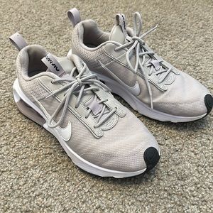 Gray Nike Tennis Shoes